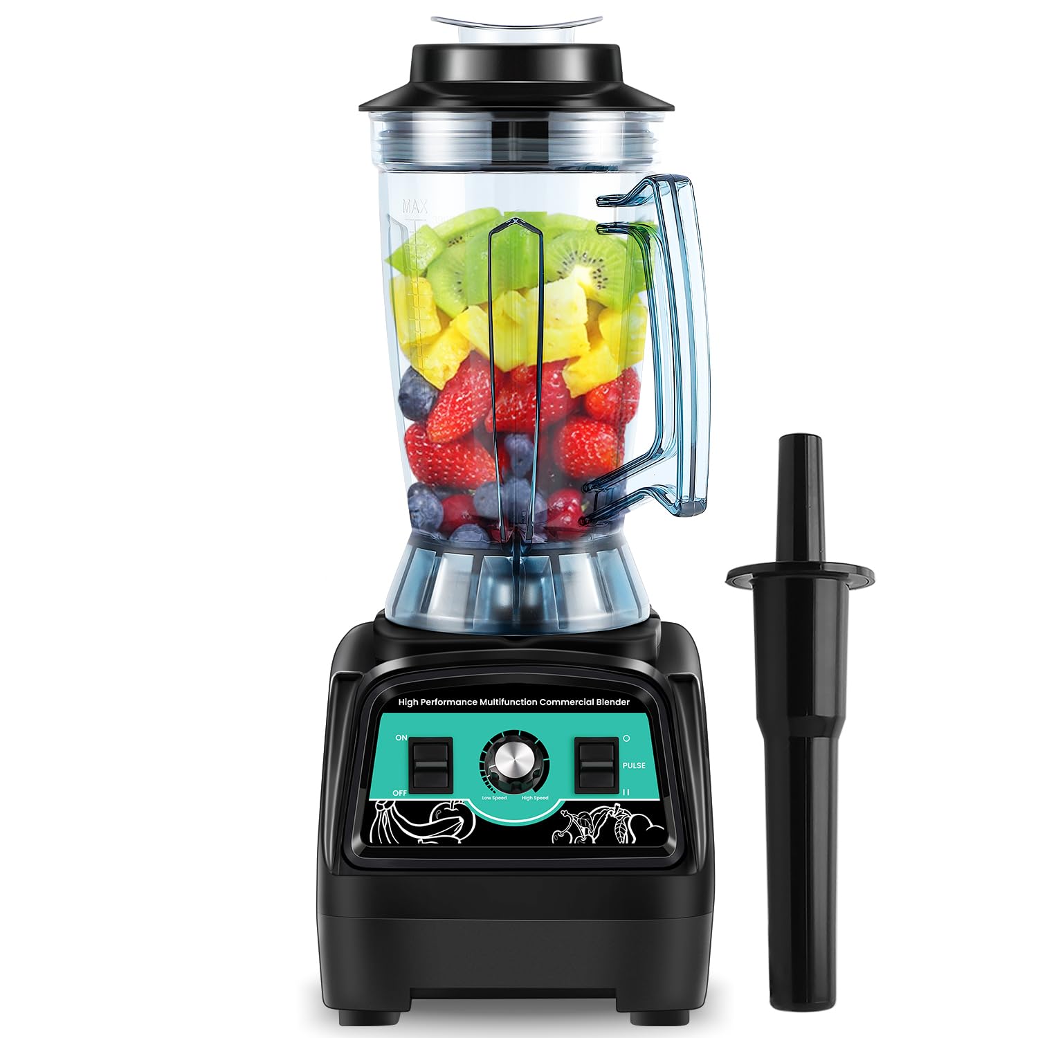 Amazon | Huanyu 2800W ブレンダー 3.9L 業務用ミキサー 大容量