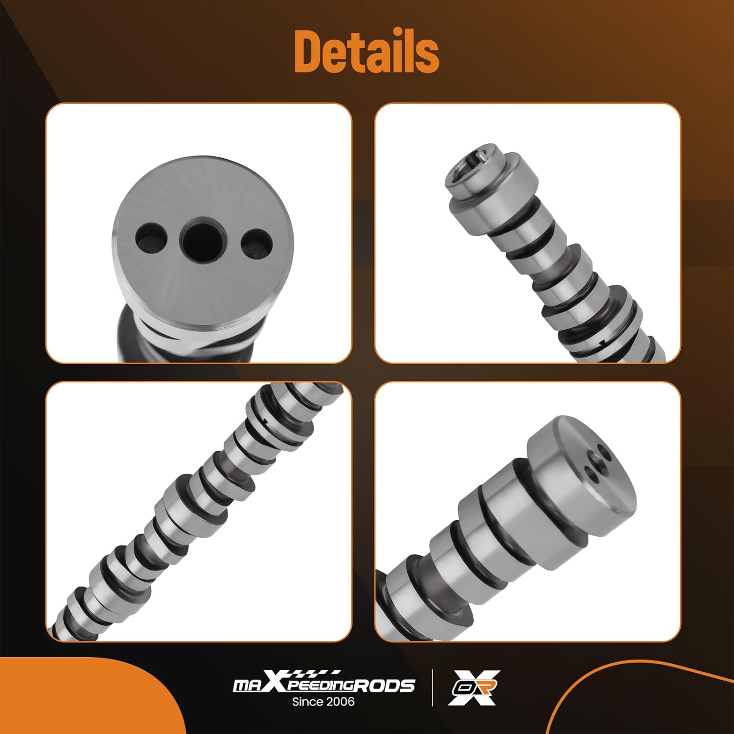 maXpeedingrods Engine Camshaft for Chevy Silverado 1500, Suburban, Tahoe, for GMC Sierra 1500, Yukon, Yukon XL V8 5.3L 2014-2022, Camshaft Replaces 12619823