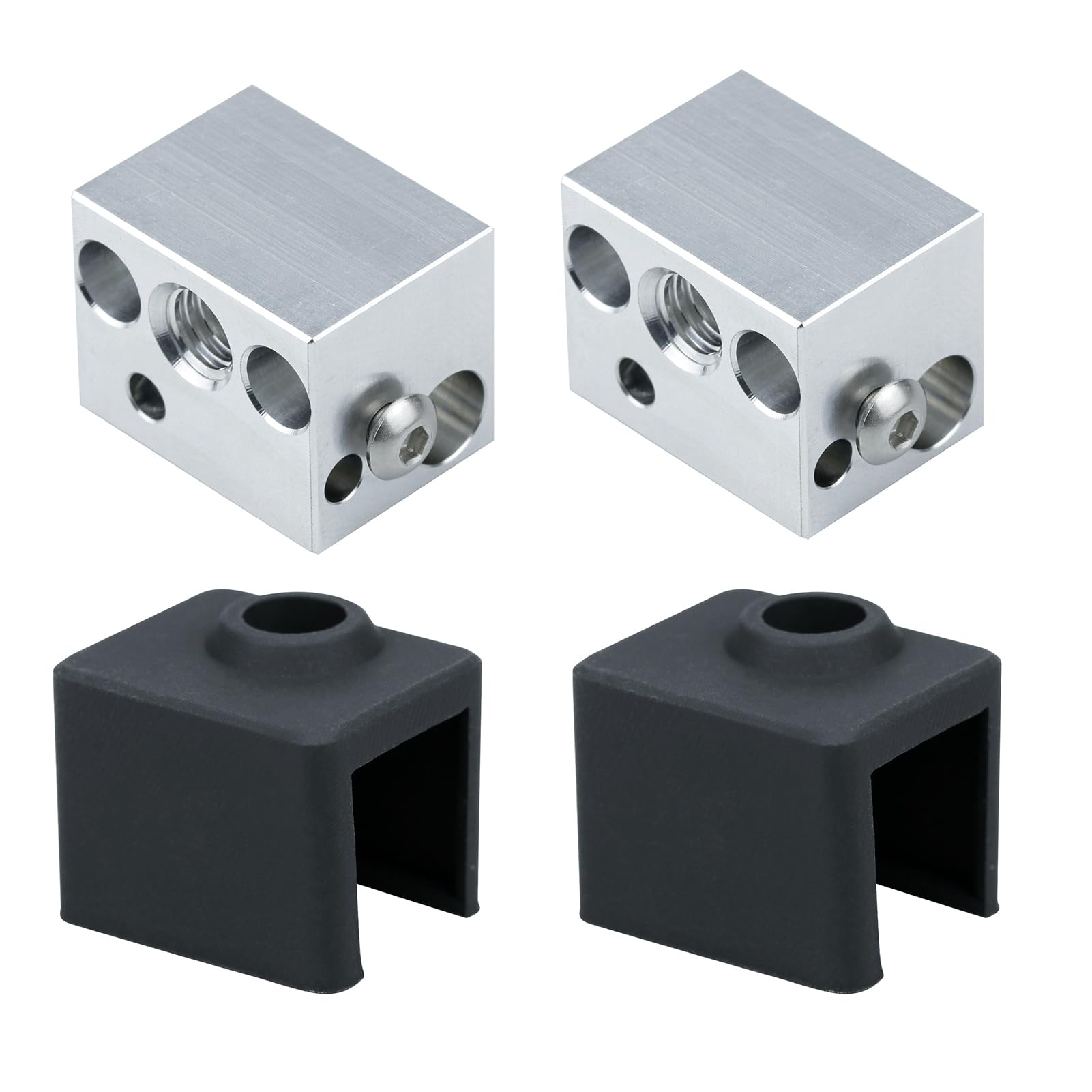 Blocs chauffants usinage haute précision et housse silicone 300 °C