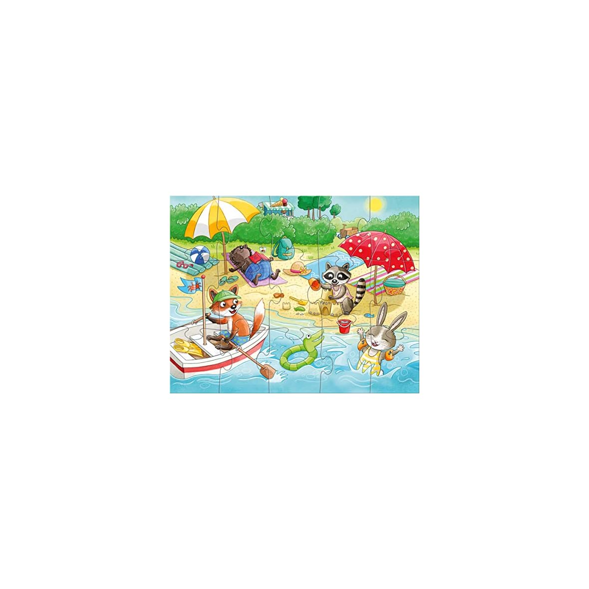 HABA-301888-Puzzles-Las-Cuatro-Estaciones-Puzle-Infantil-Multicolor-301888