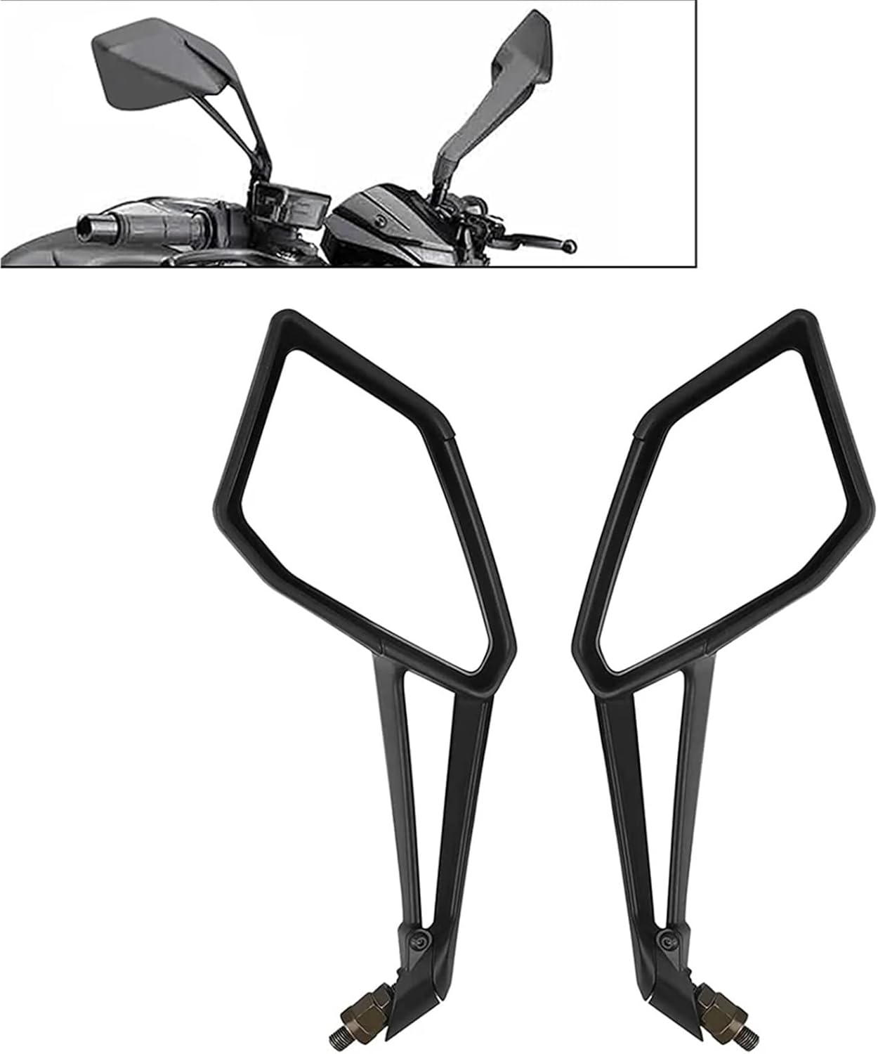 くさり。 バイク ウインカーミラー ミラー アメリカン KAWASAKI用 Ninja Z1000 Z