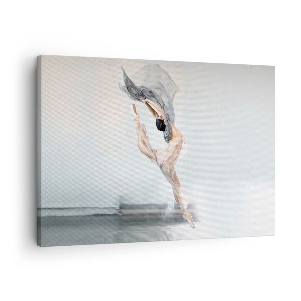 ARTTOR Lienzos decorativos Danza Mujer Bailarina Cuadro Sobre Lienzo Moderno 70x50cm Cuadros Decoracion Salon Dormitorio Cocina Cuadros Pared Imágenes Wall Art Prints Decor Canvas AA70x50-5030
