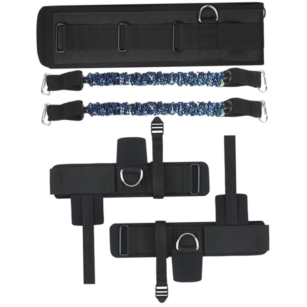 UPKOCH Banda de Resistencia para Entrenamiento de Salto Equipo de Fitness para Casa Bandas de Tobillo Portátiles Herramienta para Entrenar Fuerza de Piernas Reutilizables para Interior
