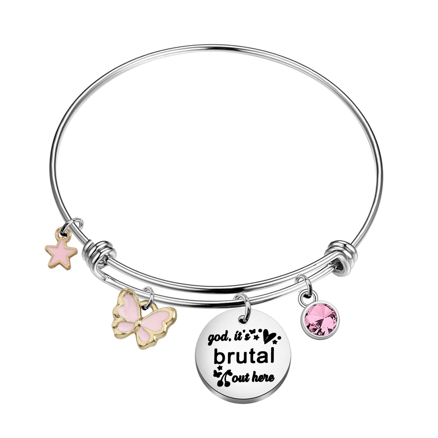 Oliv Rodrig Bracelet God It's Brutal Out Here OR Gift Pop Music Fans Gift Sour Album Bracelet