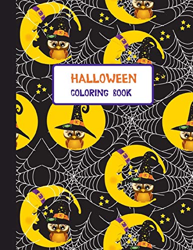Halloween Coloring Book: Coloring Toy Gifts for Toddlers, Kids ,Children or Adult Relaxtion | Cute Easy and Relaxing Large Print Birthday Gifts image 3