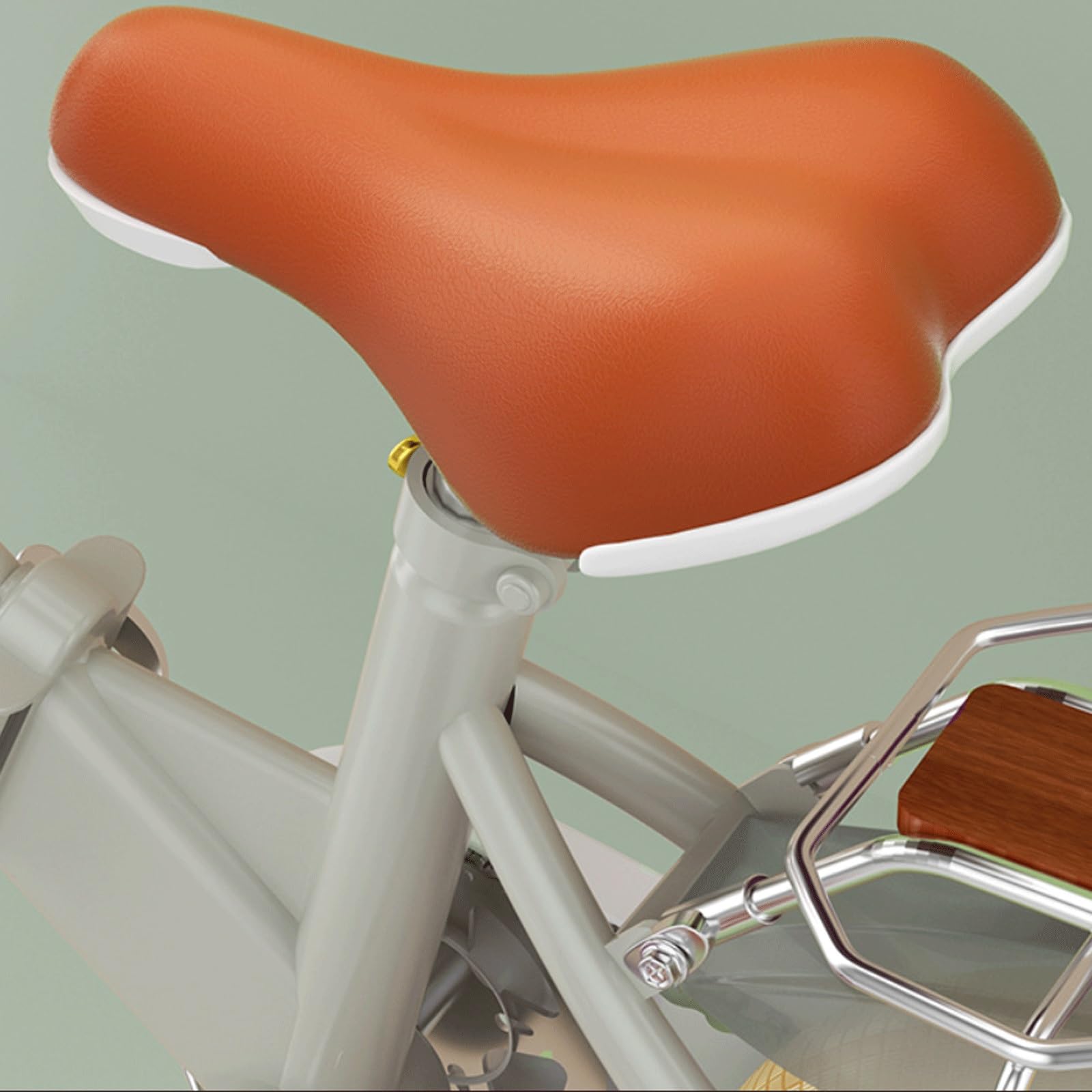 Drehauto-Kinderfahrrad, Alter 2–9 Jahre, Fahrräder mit Puppen-Fahrradsitz und Korb, faltbares Fahrrad-Spielzeug