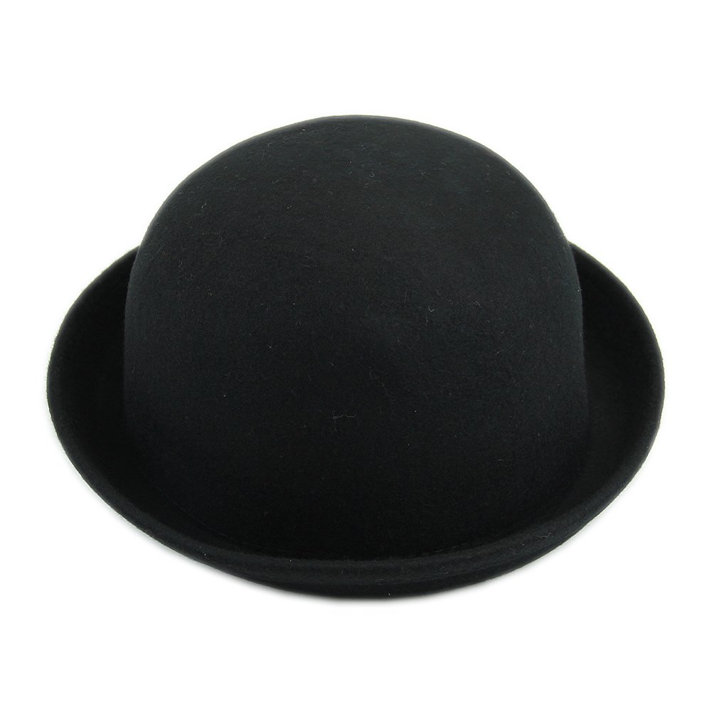 Vintage Ladies Women Men Unisex Vintage Wool Bowler Derby Hat Good Ideal for Everyday Use Or Special Occasions