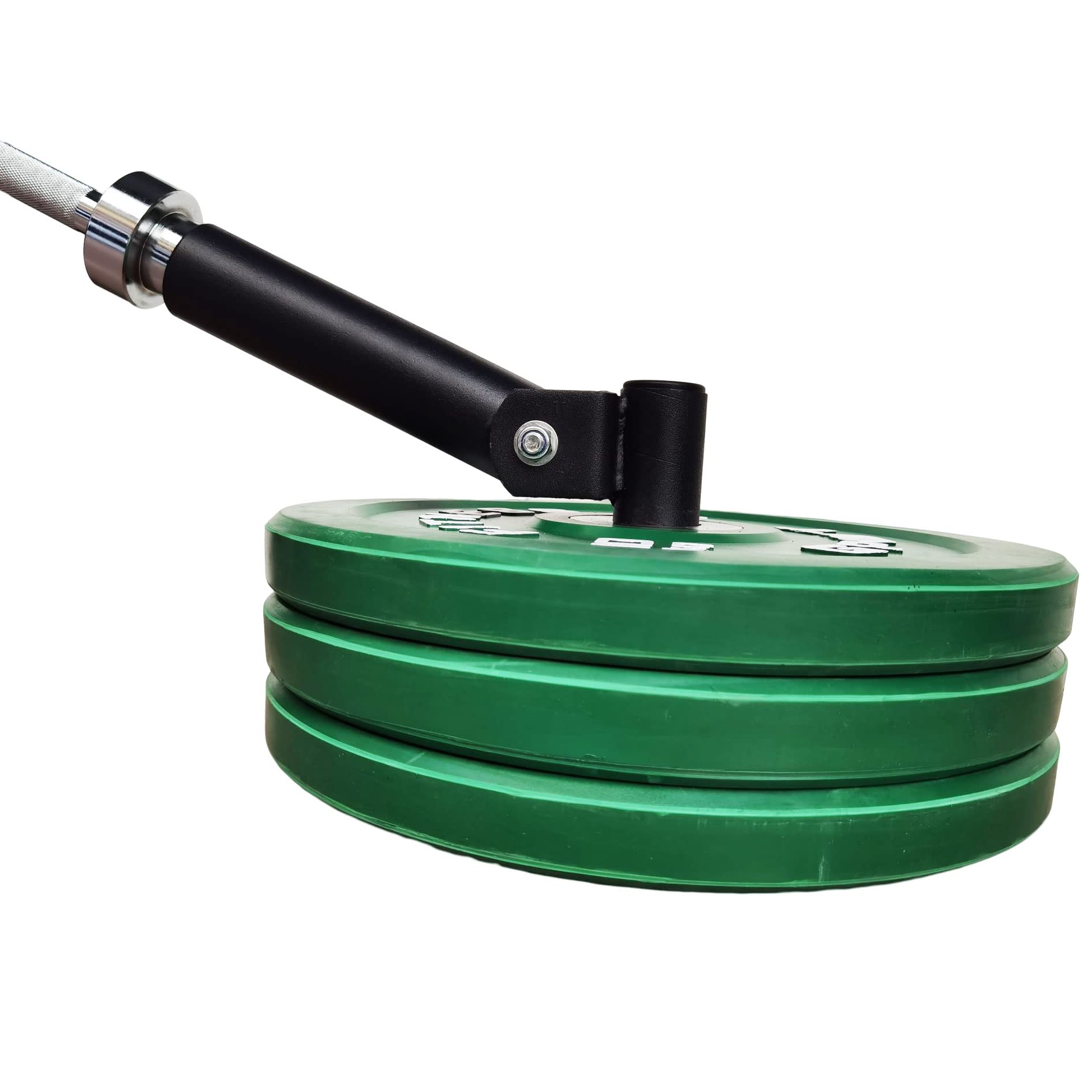 qibylift Landmine 50mm T-Bar Row Griff für 2" Olympia Langhanteln - 360° drehbar für Rudern, Latzug & Fitness Box Training Kompatibel mit SZ Stange Kabelzug