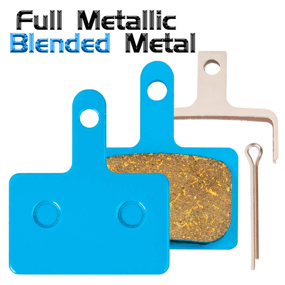 ZALOPA 10 Paar Bremsbeläge B01S - Kompatibel Mit Tektro TRP Shimano Deore | Halbmetallisch & Vollmetall Für MTB & Rennrad