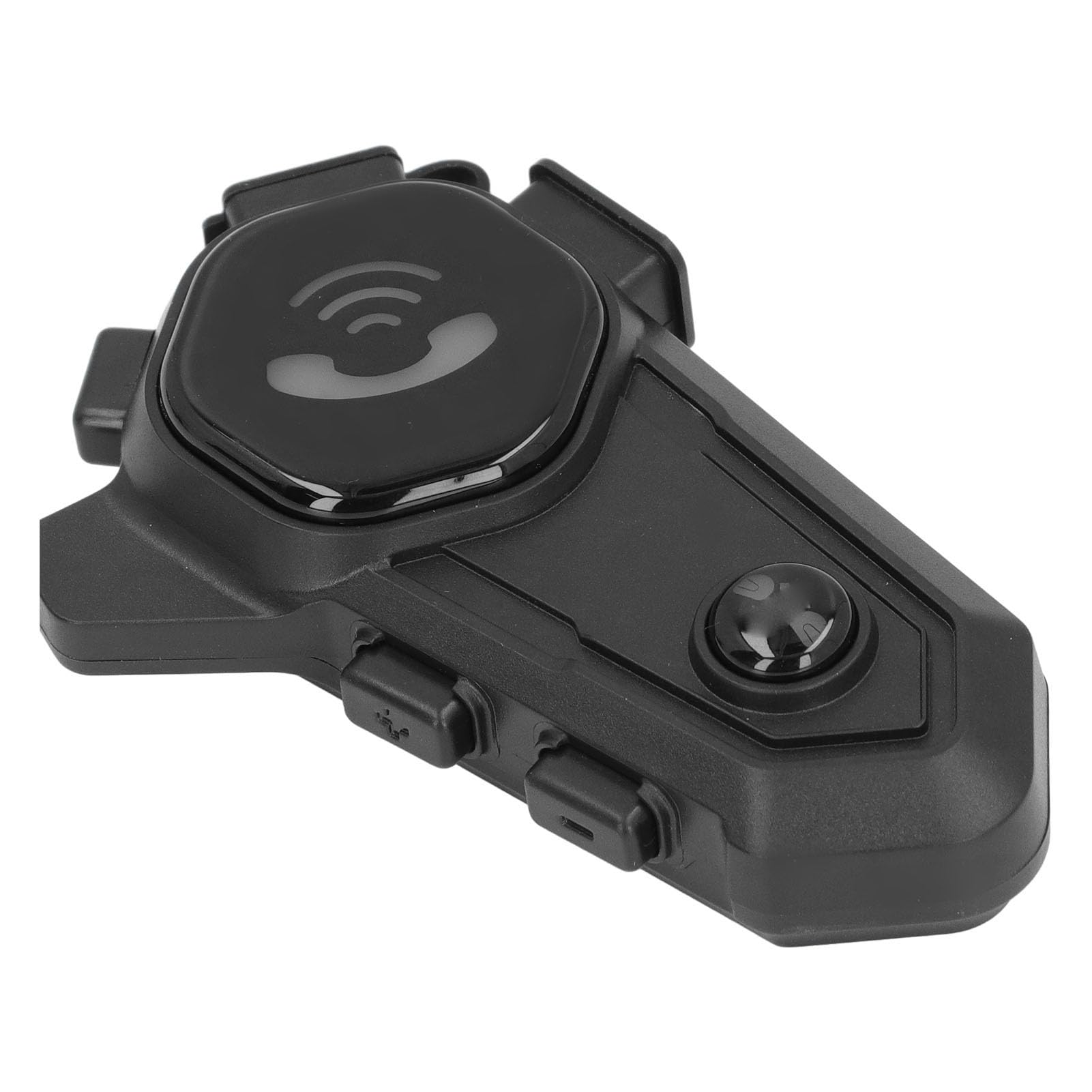 Zestaw Słuchawkowy do Kasku BT 5.0 Interkom Motocyklowy, Dźwięk Stereo z redukcją Szumów i Mikrofonem, wodoodporność IP67 BT do Jazdy na Nartach Wspinaczka Terenowa