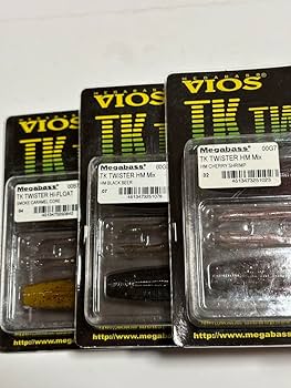 値下げ　メガバス　TKツイスター新品未使用8個セット Amazon.co.jp: メガバス セット TKツイスター ハイフロート HM