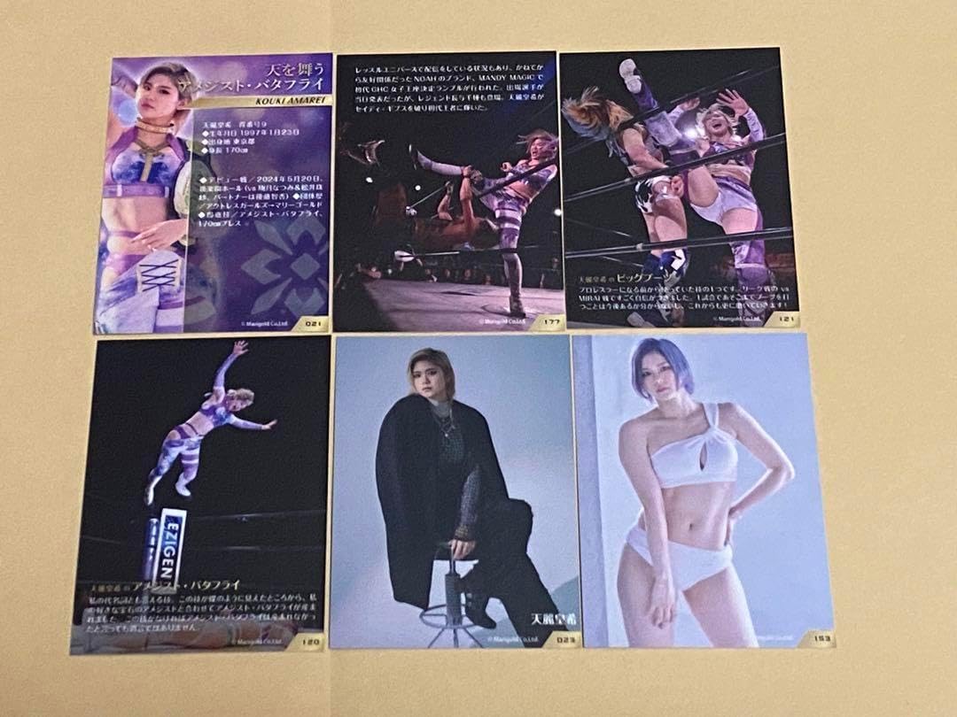 天麗皇希 マリーゴールド プロレスカード 会場限定 トレカ