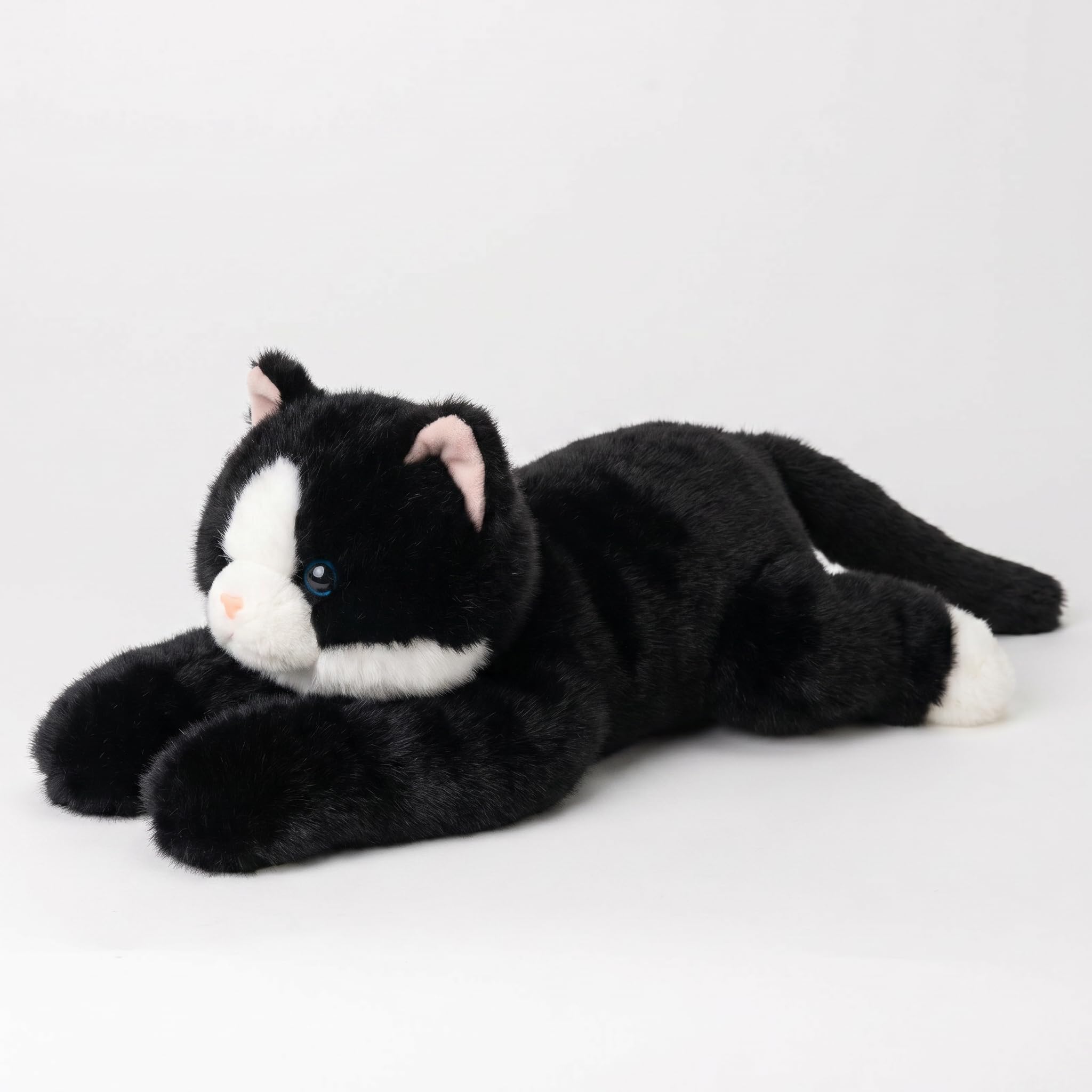 Kaelorae Weighted Plush Animals for Kids & Adults - Panda Teddy Bear Dinosaur Stuffed Toys, Hugging Pillow for Anxiety Relief & Sleep Support (Cat, 30cm)