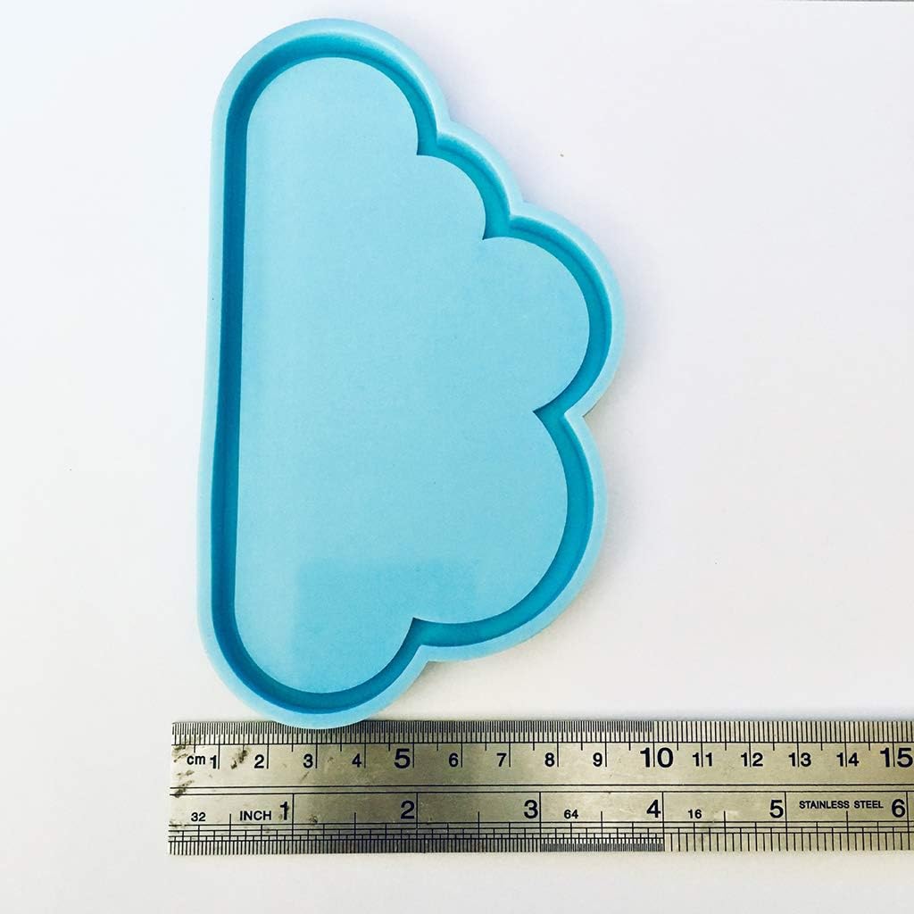 Cloud Resin Coaster Molds Cloud Silicone Mold Cloud Tray Epoxy Resin Mold Tools image 2