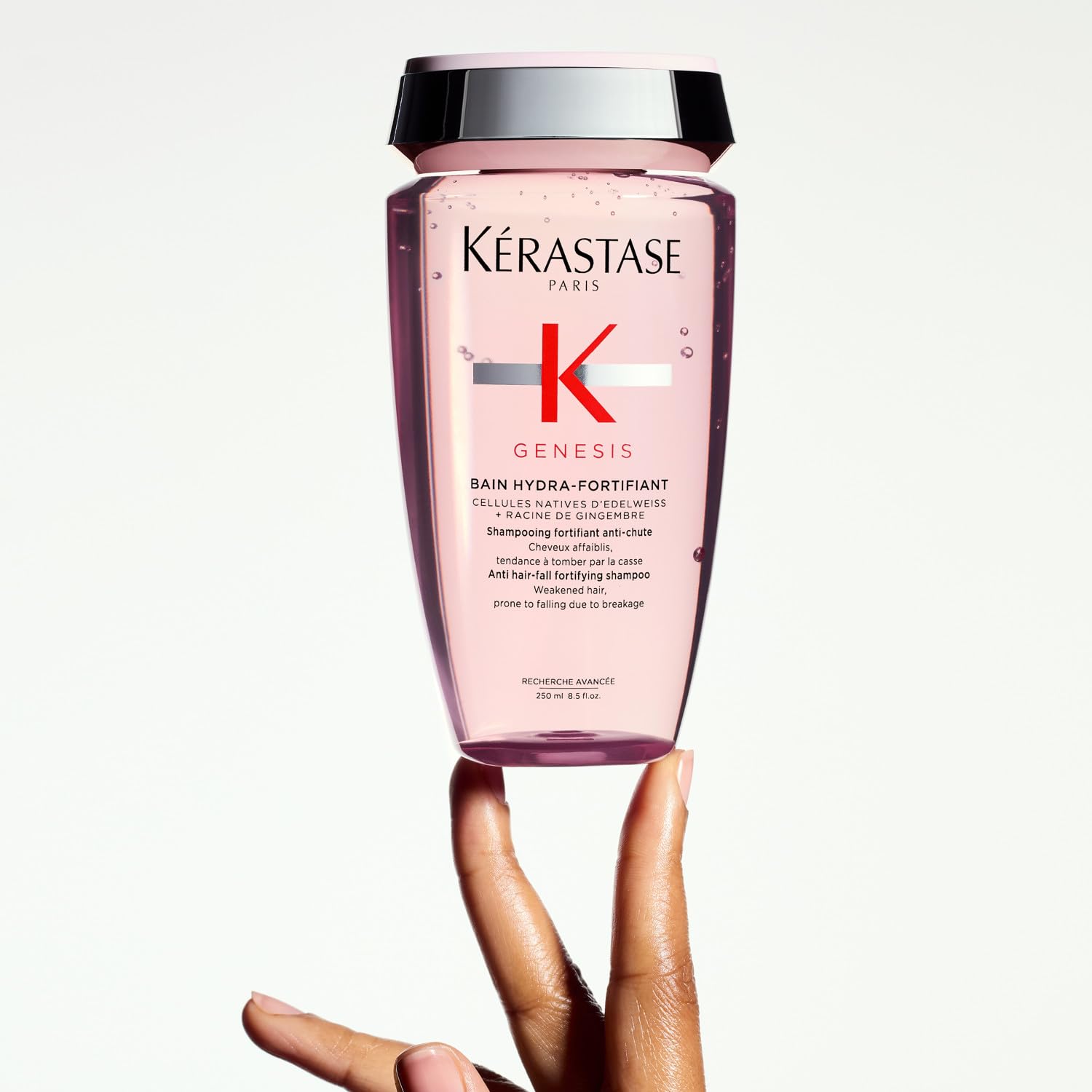 Kérastase, Genesis, Shampoo Professionale Fortificante per Capelli Indeboliti, Capelli Sani e Forti, Con Cellule Native di Stella Alpina e Radice di Zenzero, Bain Hydra-Fortifiant