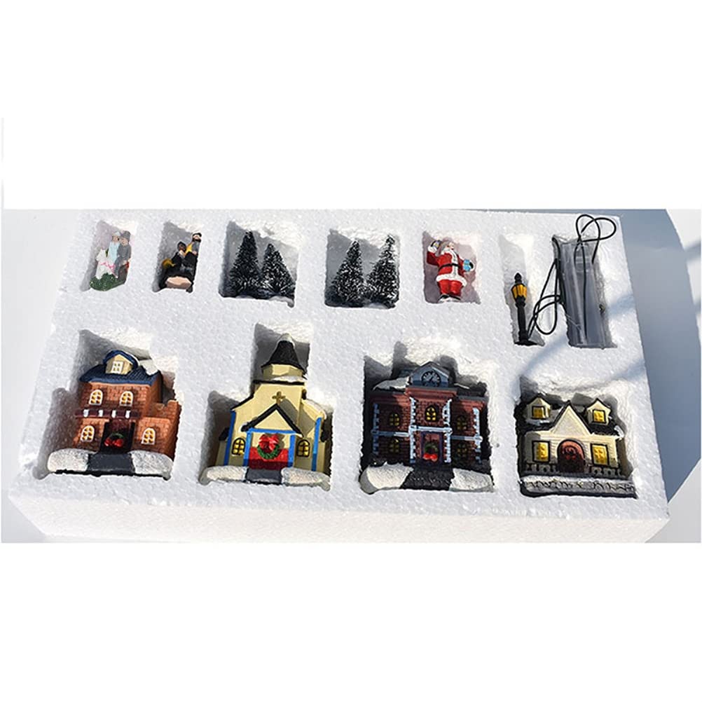 Set LED per Decorazioni Natalizie, Ornamenti Natalizi per Case di