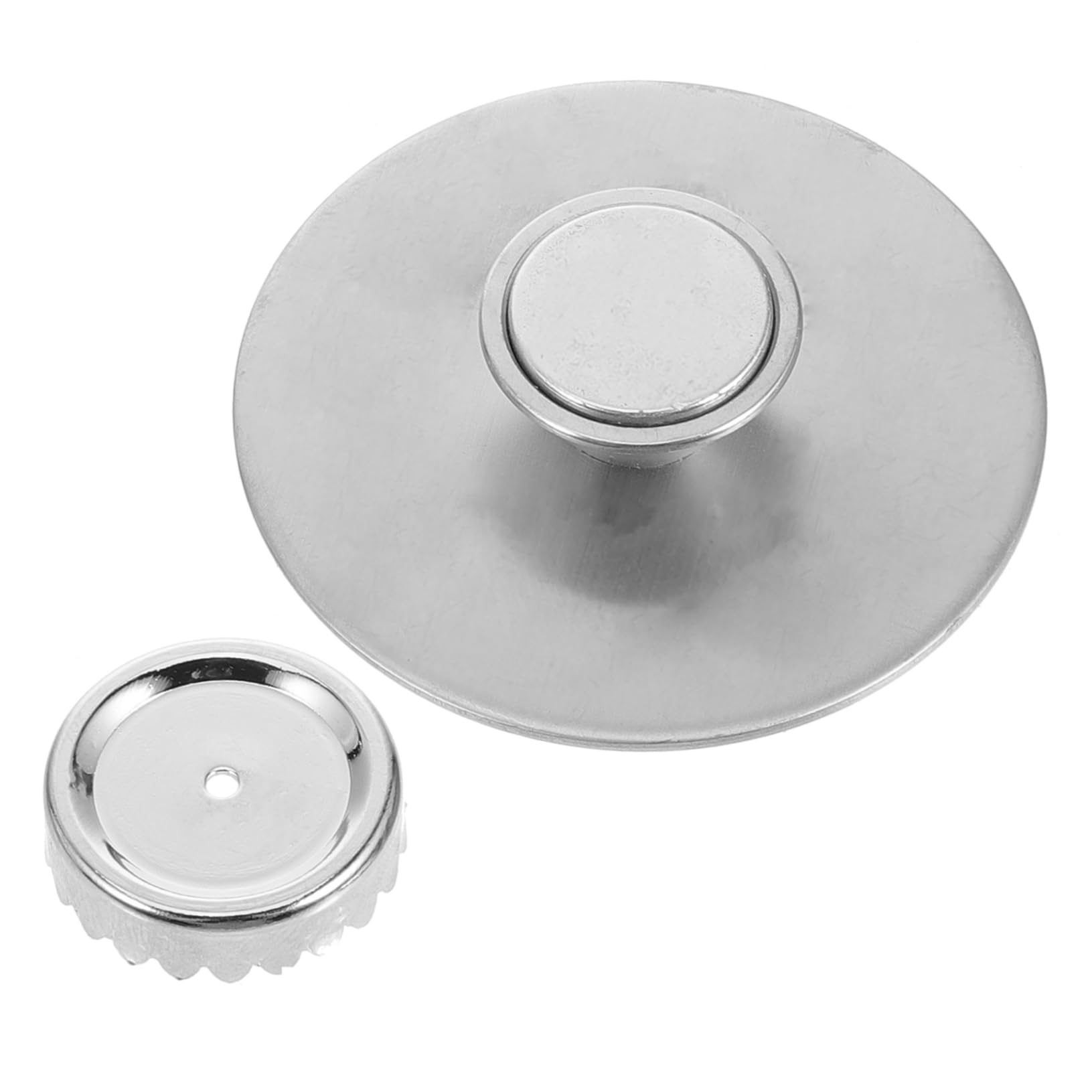 VILLCASE 5 Pezzi portasapone magnetico senza contatto doccia cremagliera parete montato Porta sapone magnetico organizer per sapone da bagno gancio magnetico per sapone Acciaio inossidabile