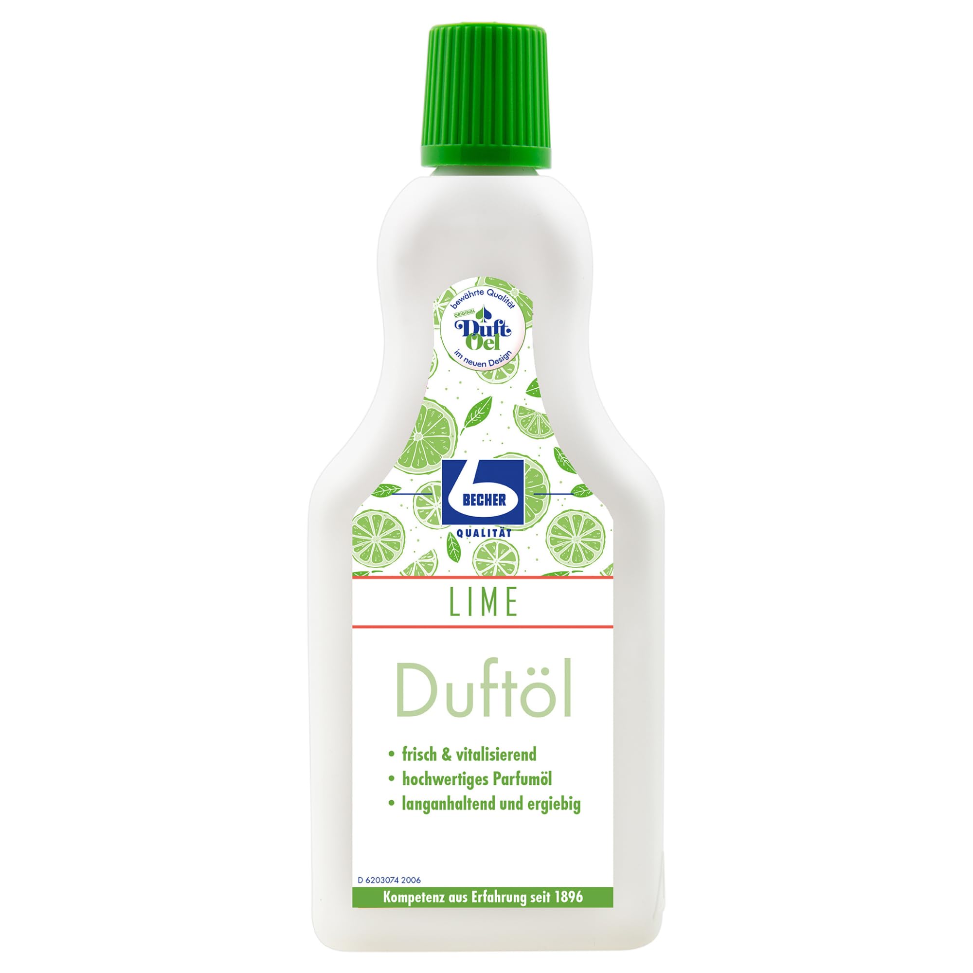8x Dr. Becher Duftöl - 500 ml - 500 ml/Lime | Flasche (500 ml)