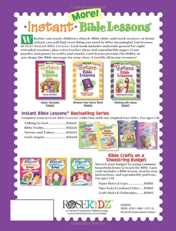 Jesus' Disciples: Ages 5-10 (Instant Bible Lesson) - Image 2