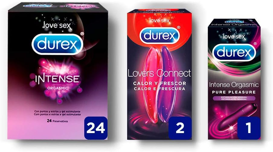 Durex Trío Lovers Connect + Vibrador Pure Pleasure + ...