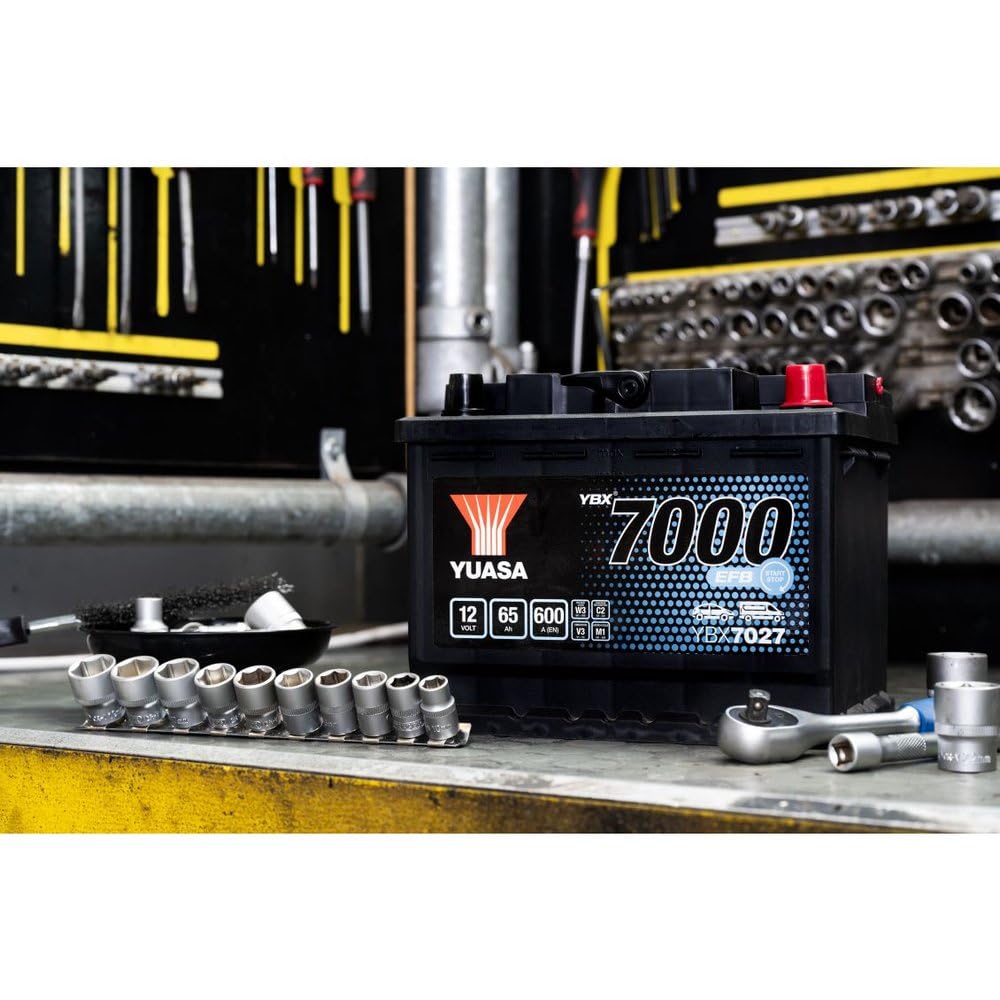 YUASA Batteria 65, Ah 600, A/EN YBX7027 L 242mm B 175mm H 190mm