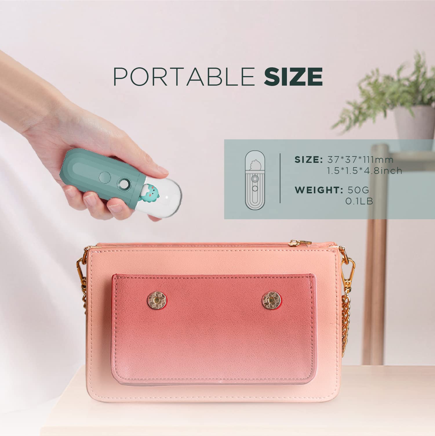 Amazon.com: Nano Mister, Mate2GO Eyelash Nebulizer Nano Facial