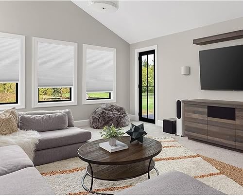 Miniatura 8 de Elevación fácil Embellecedor para el hogar de 916 pulgadas Cortina celular que bloquea el sol sin cordón 3511458