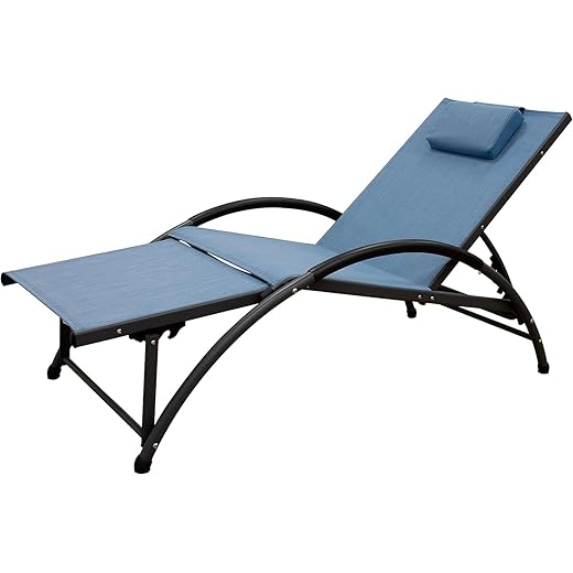 Vivere DKDSUN-CC Dockside Lounger, Cape Cod