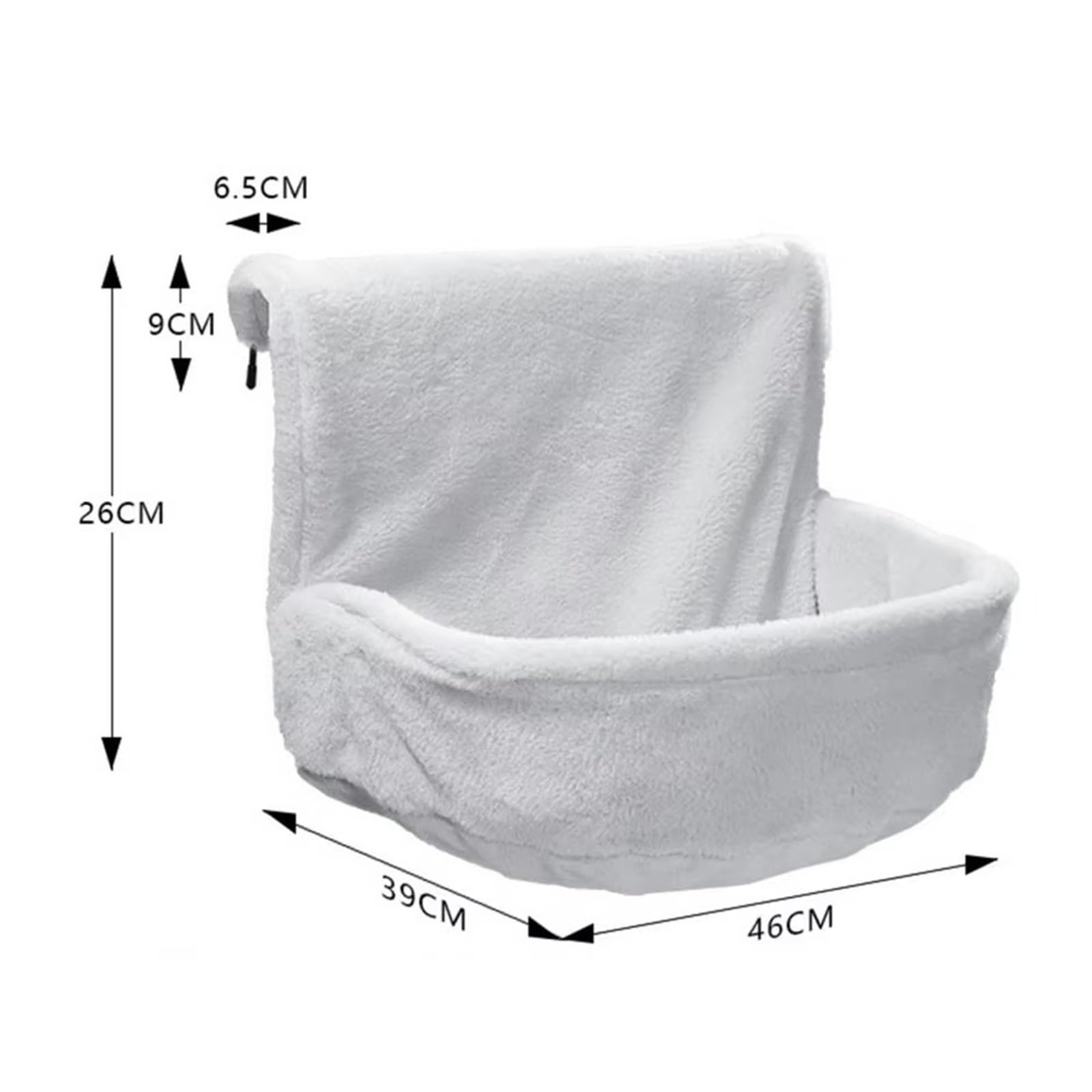 Letto For Gatti Pieghevole Accogliente Con Radiatore Sedia Schienale Amaca For Sacco A Pelo Ringhiera Struttura Del In Metallo Nido For Il Massimo Comfort Stabile E Confortevole(Gray)