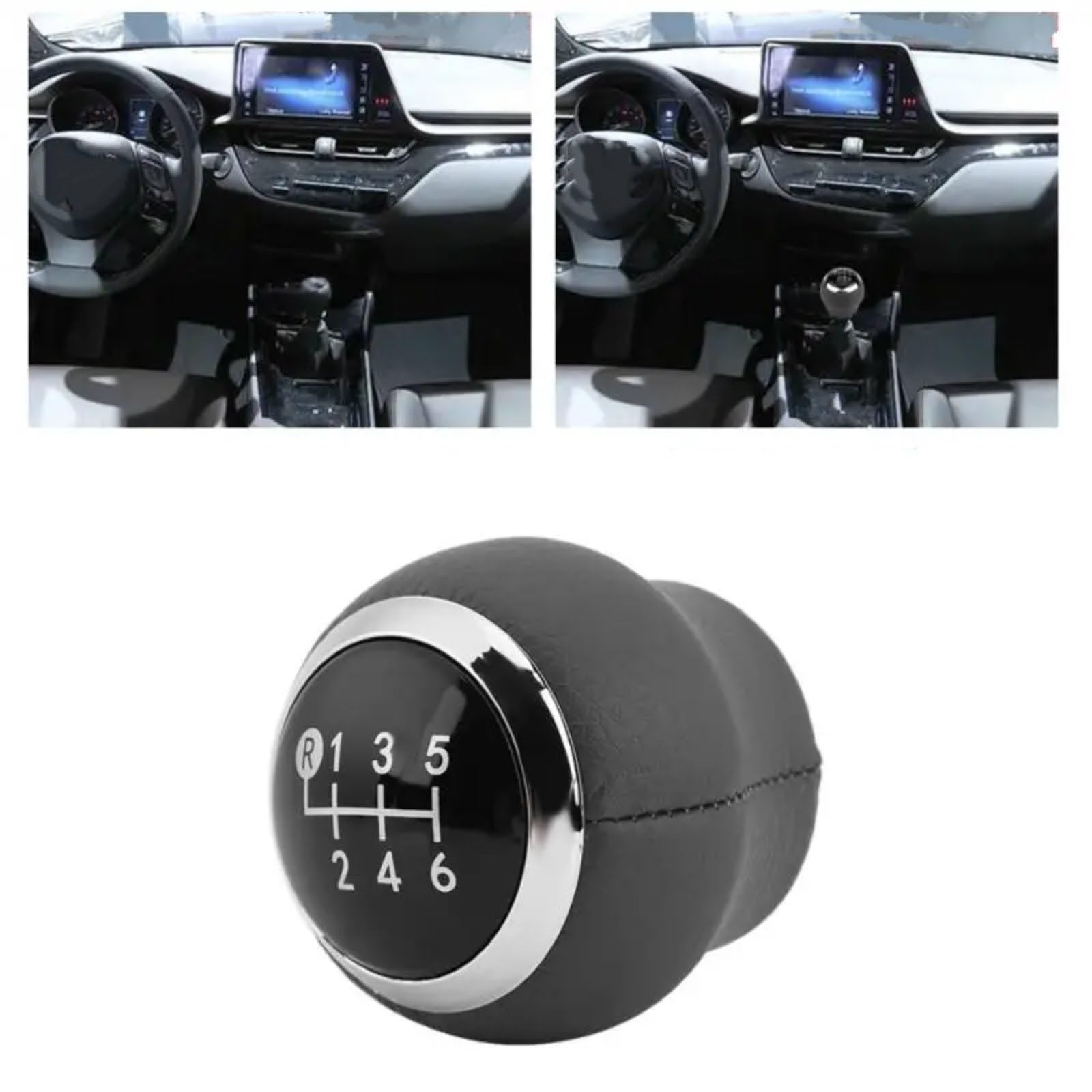 Pomello Cambio Auto Compatibile Con Toyota Per Corolla Per Verso Per Auris 2007 2008 2009 2010 2011 2012 2013 Auto 6 Velocità Leva Del Cambio Pomello Auto Stying