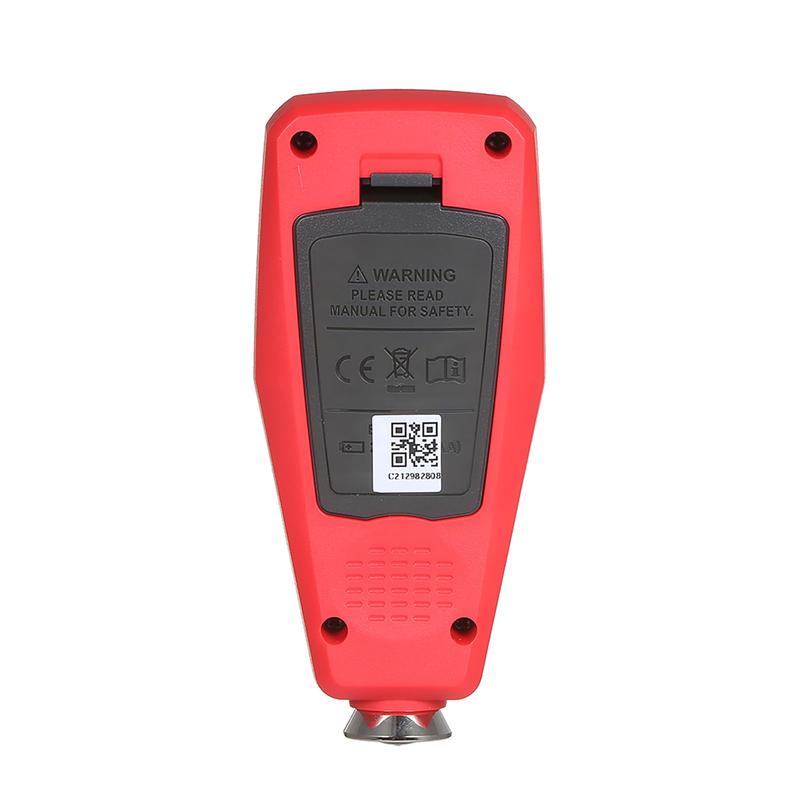 Misuratore di Spessore del Rivestimento di Vernice Tester Digitale Portatile da 0 a 1750um ABS Doppio FE NFE Riconoscimento Automatico Rotazione dello Schermo Memorizzazione dei Dati per