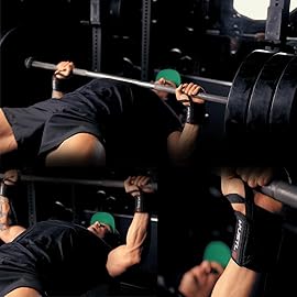 Hustle Athletics Wrist Wraps for Weightlifting - 18 & 12 Premium Wrist Support Weight Lifting Wraps to Lift Heavier & Train Harder - Heavy Duty Powerlifting & Bench Press Gym Straps for Men & Women