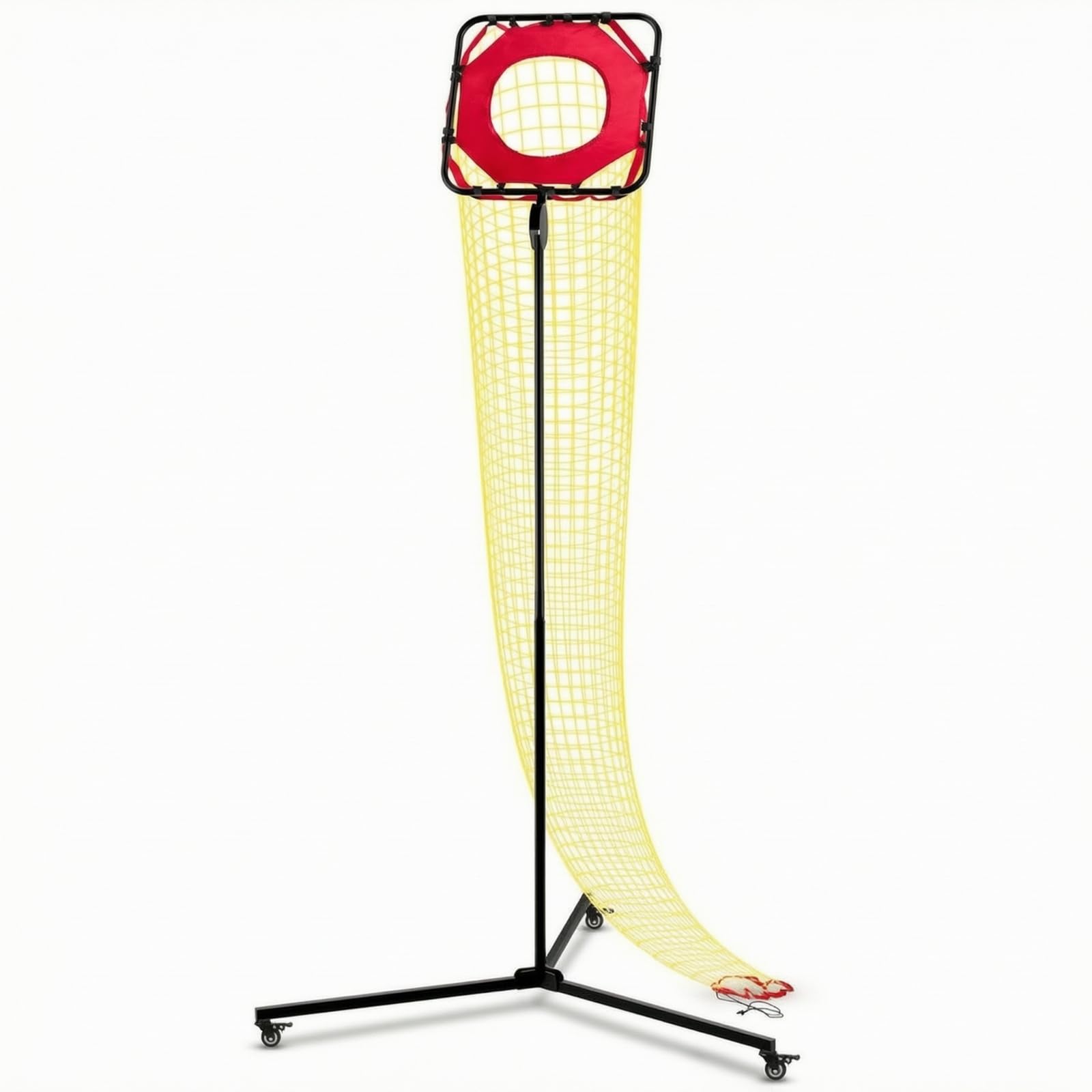Ausilio Allenamento Pallavolo Rete Rebounder Bersaglio Pannello Obiettivo Struttura Ruote Portatile Borsa Trasporto Adatto a Centri Sportivi Allenamenti Individuali Gruppi