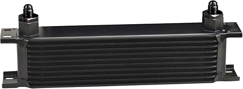 Miniatura 2 de Derale Enfriador de aceite de transmisión de placa apilada serie 13401 10000, 10 filas, color negro