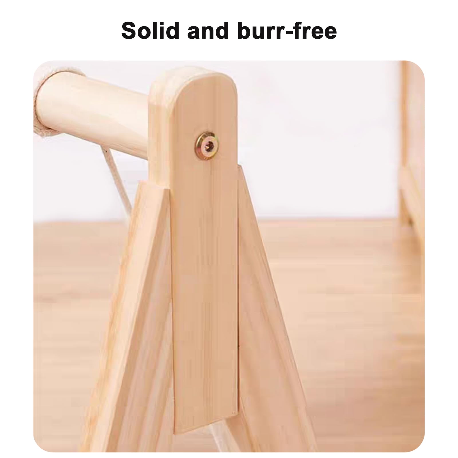 Hamac en bois pour chat - Lit balançoire pour chat d'intérieur - Perchoir confortable pour chats de petite et moyenne taille