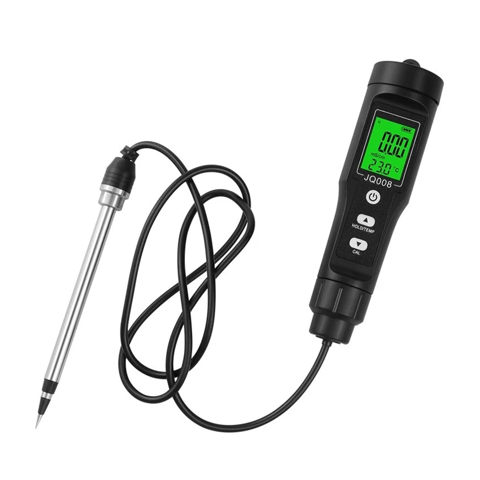 Medidor de PH del suelo portátil profesional, probador de temperatura del suelo, detector de suelo de jardinería for plantación de huertos