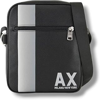 شنطة كروس سوداء للرجال - شنطة كتف انيقة ومتينة للاستخدام اليومي والسفر والعمل