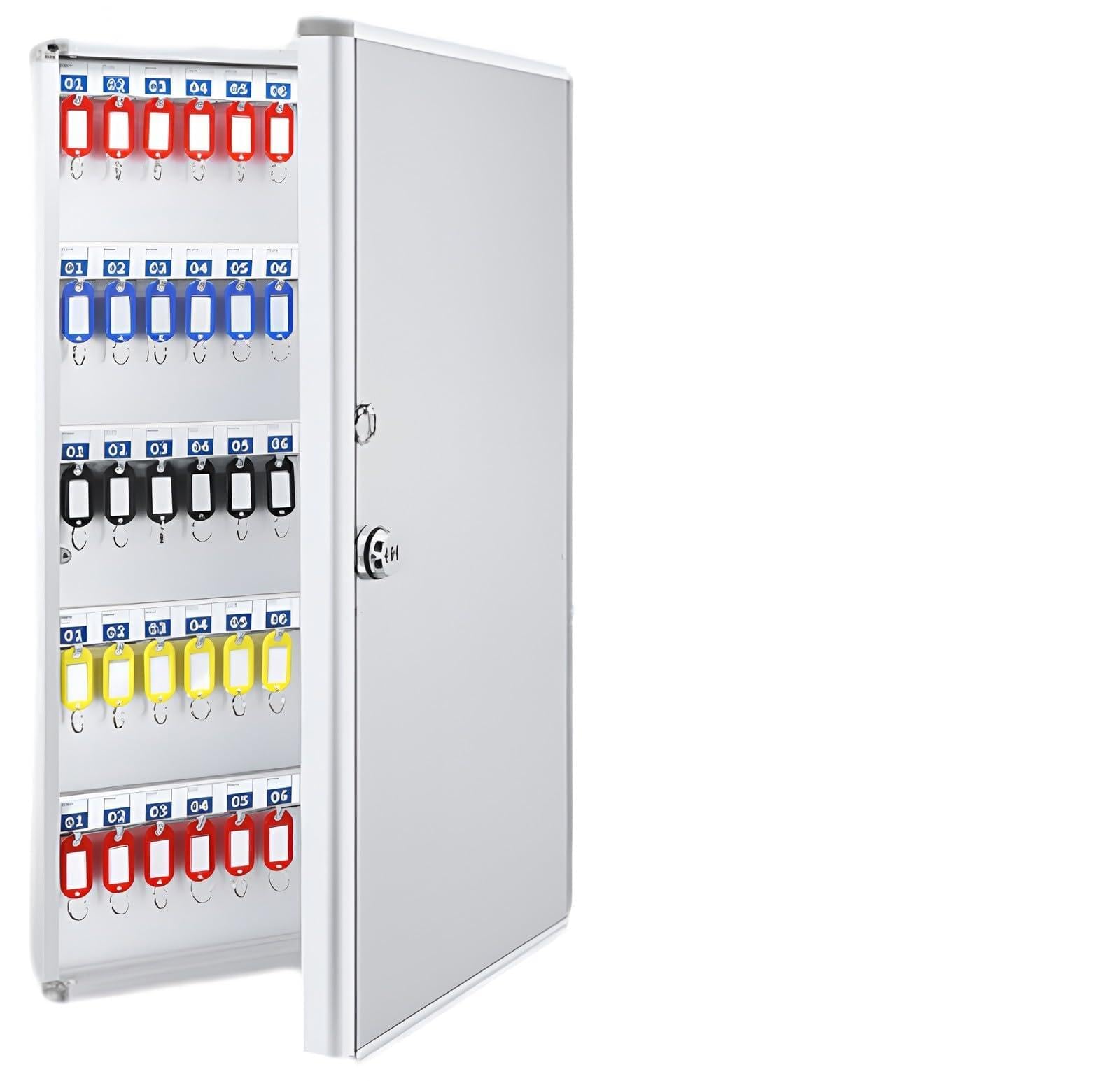 Gabinete digital para les con 120 ganchos montado en la pared lero colorido para el hogar y la oficina solución de almacenamiento nized