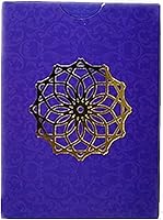 Vista 8 de Colección de cartas de póquer moradas y doradas, regalo limitado raro para hombres o mujeres, ideal para magia, juegos de cartas y fiestas