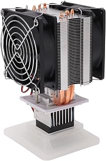 Compatible with DC12V Electronic Cooler Assembly Semiconductor Refrigeration System ABS Aluminum Alloy Tube
