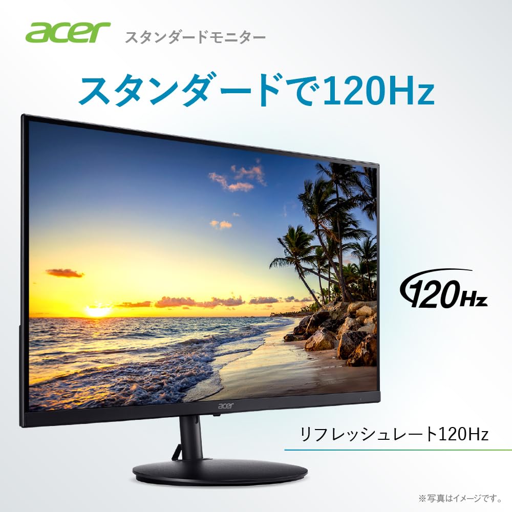 Amazon.co.jp: Acer モニター 27インチ フルHD 非光沢 IPS 120Hz 1ms