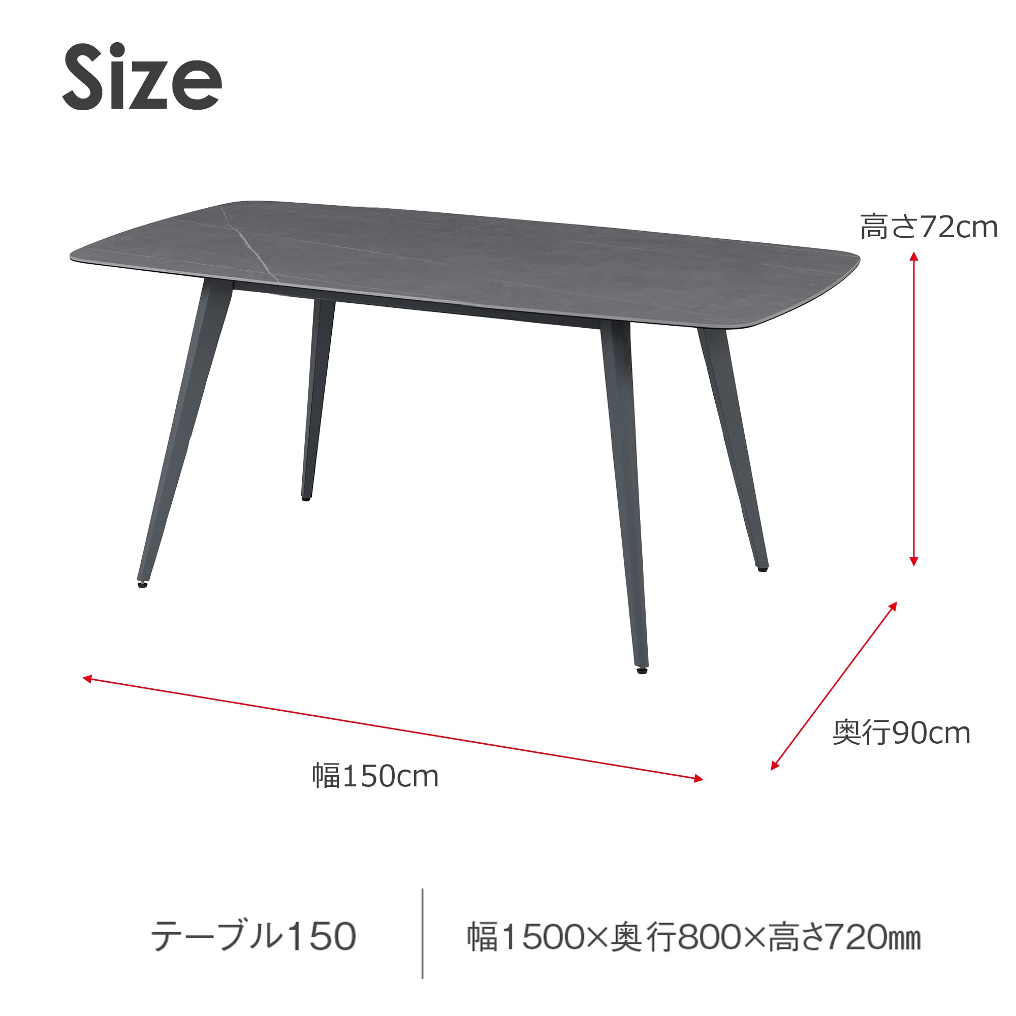 ダイニングテーブル グレー Amazon.co.jp: 関家具(Sekikagu) ダイニングテーブル グレー