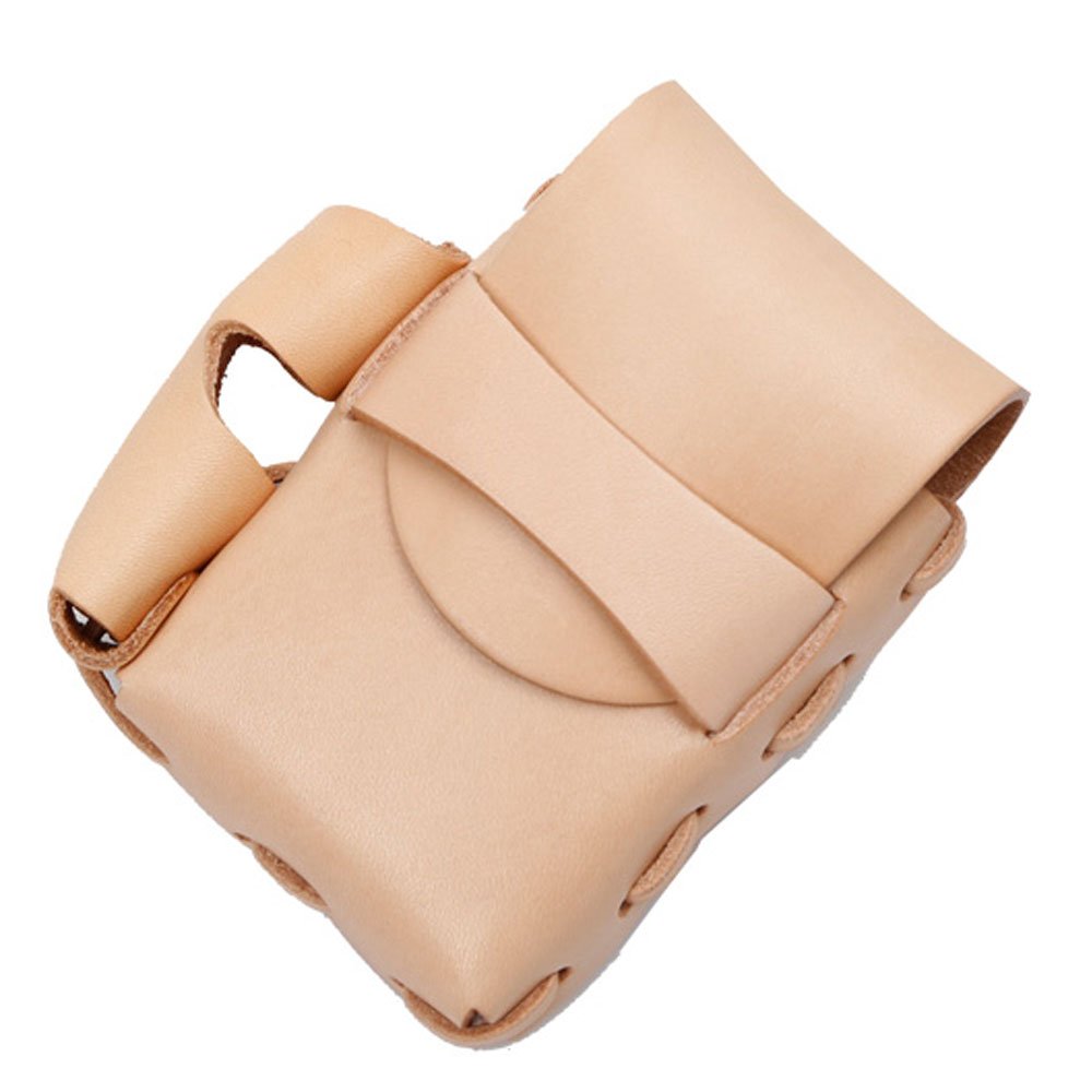 Amazon.co.jp: タバコケース (ベージュ) レディース メンズ 本革  