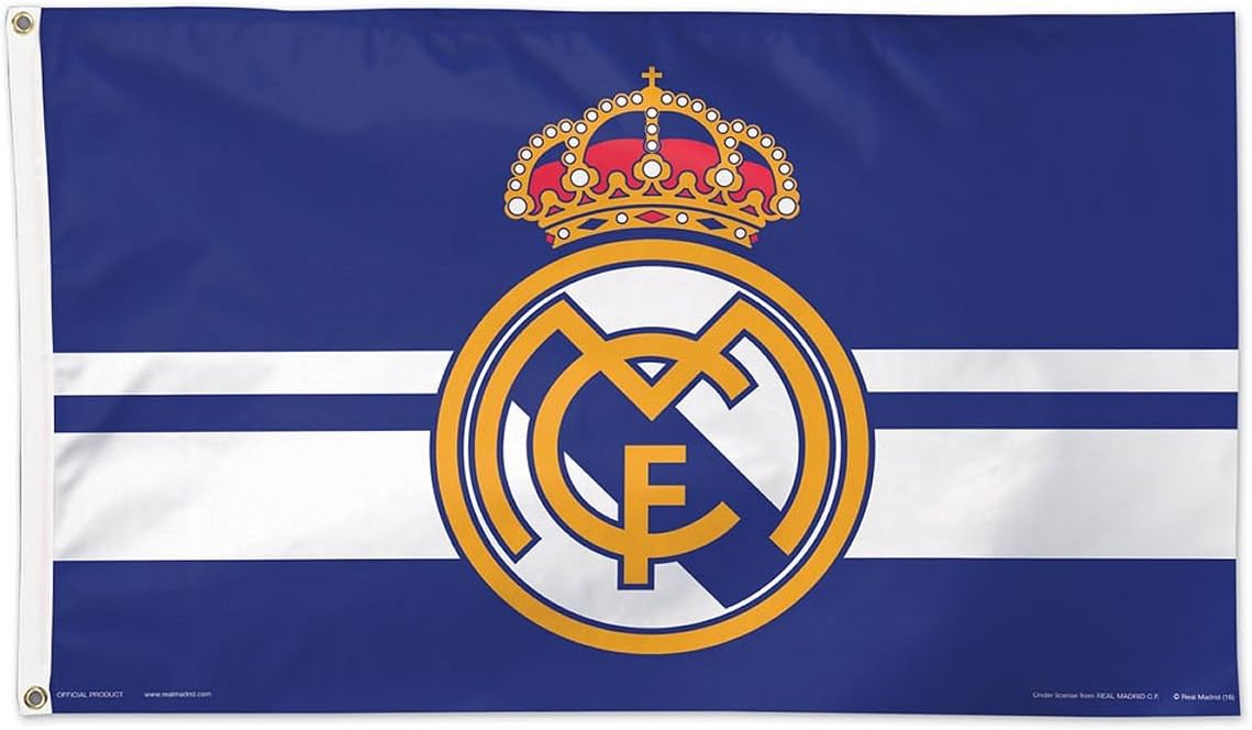 WinCraft Real Madrid Logo Flag