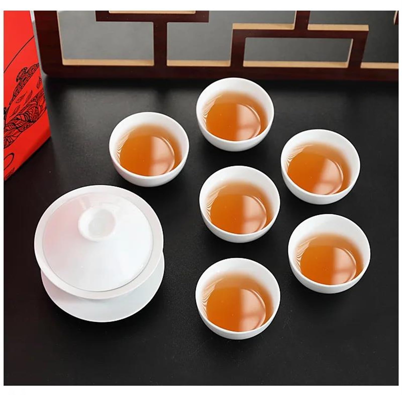 Teiere Servitori Di Caffè Set Da Tè Da Viaggio Set Tè Set Completo Tazze Tè Kung Fu Per Uso Domestico Ciotola Per Copertura Tè Regalo Per Set Tè In Ceramica Resistente Alle Alte Temperature Teiere Ser