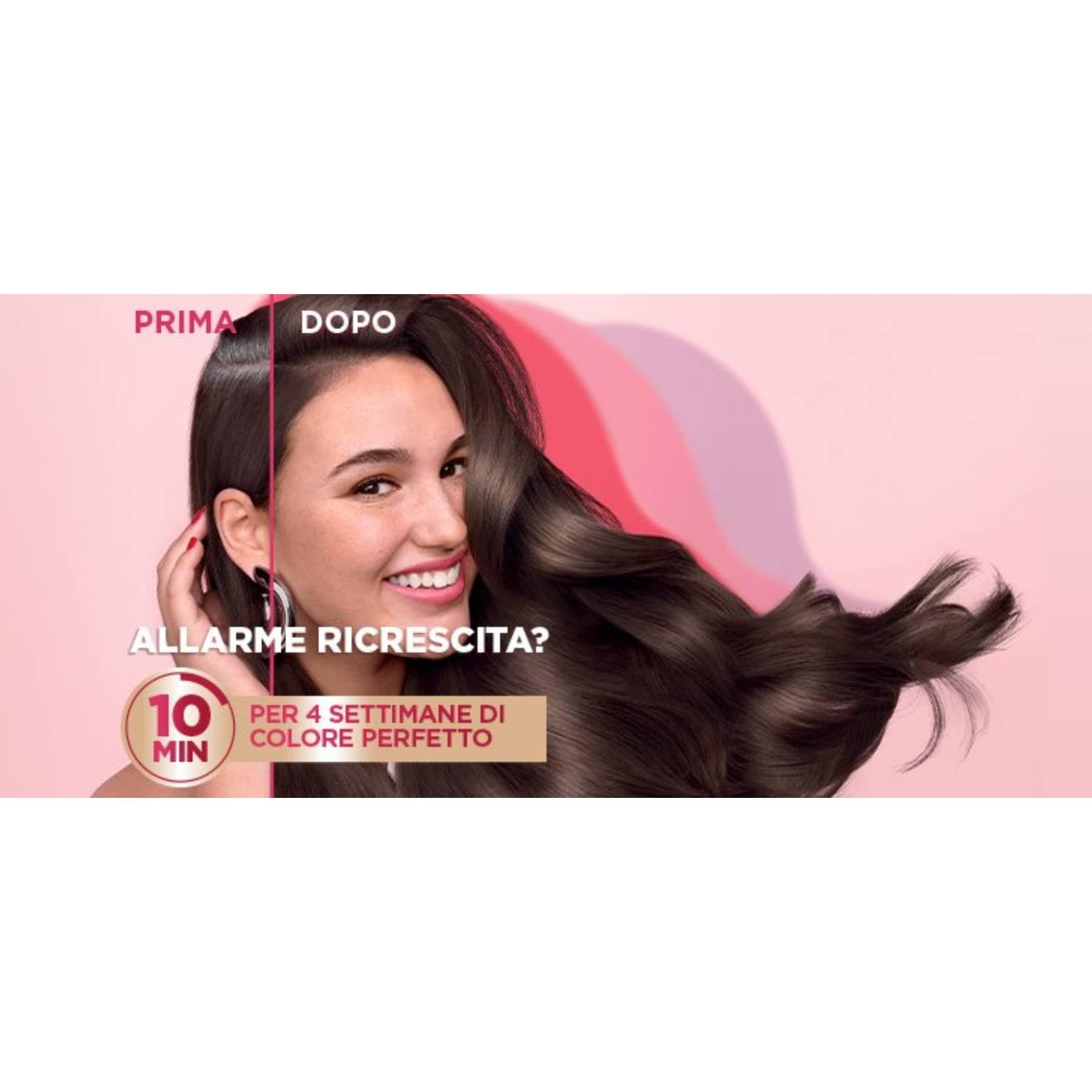 Garnier Color Sensation Retouch Retusz do odrastania włosów bez amoniaku w ciągu 10 minut (ciemny kastan, 6 sztuk)