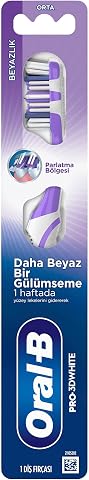 Oral-B Pro-3DWhite Beyazlık Diş Fırçası, Orta Sertlik