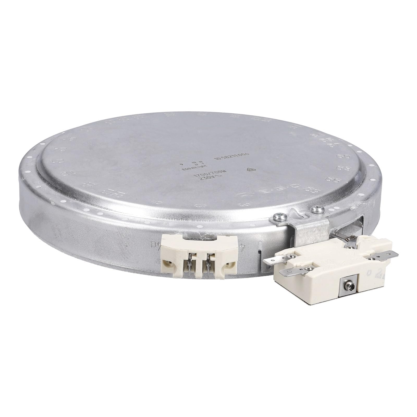 LUTH Premium Profi Parts Strahlheizkörper 2kreis kompatibel mit EGO 10.58211.004 für Kochfeld