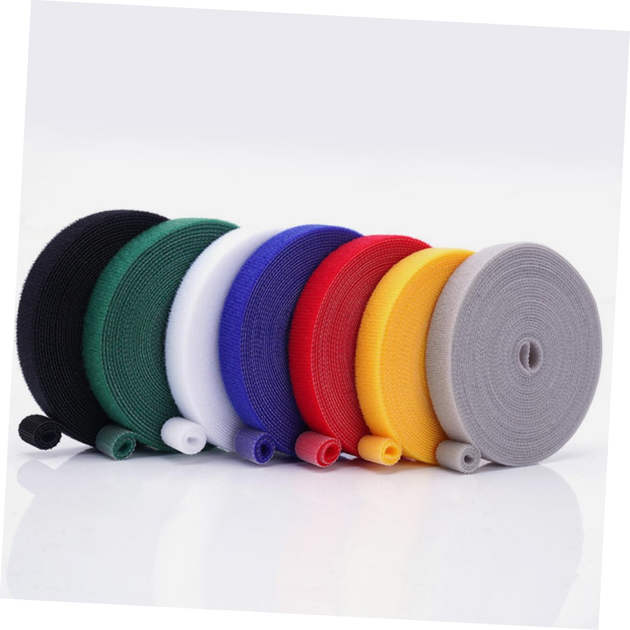 UKCOCO 5 Set Legature per Piante Nylon Resistenti E Riutilizzabili per Giardinaggio Fissaggio Rami E Multi per Ufficio 7 Pezzi*5