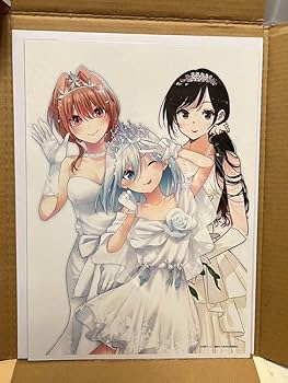 甘神さんちの縁結び　彼女お借りします　当選　複製原画 Amazon.co.jp: 週マガラブコメヒロイン総選挙50名限定当選品の